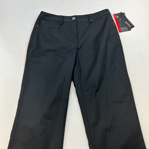 Rafaella Form Function Womens Black Ergofit Slimming Control 5-Pocket Jeans Sz 4 - Picture 2 of 10